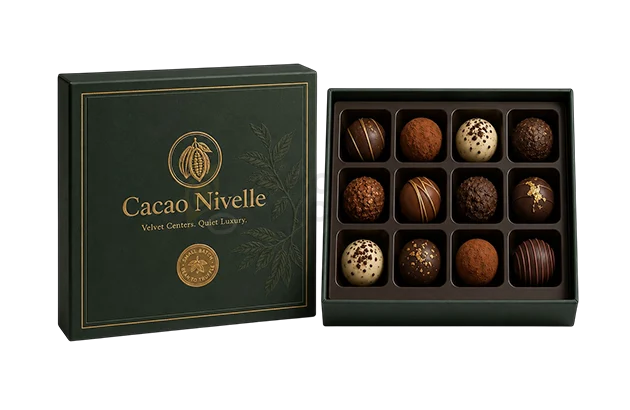 2 piece truffle boxes bulk