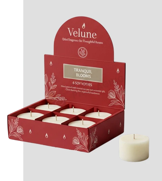 candle display box packaging