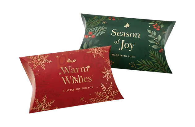 christmas pillow boxes bulk