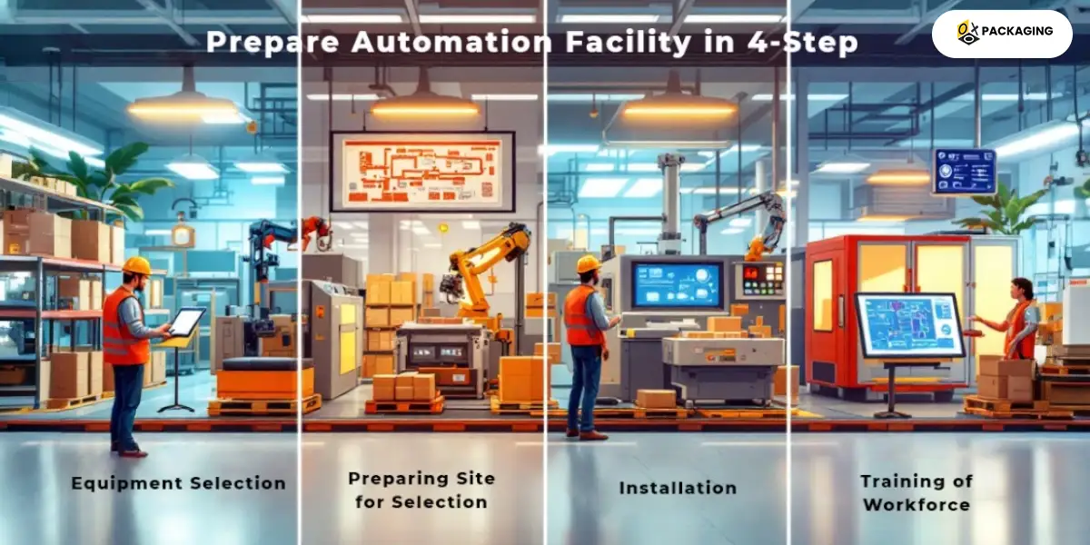 prepare automation facility in 4 step