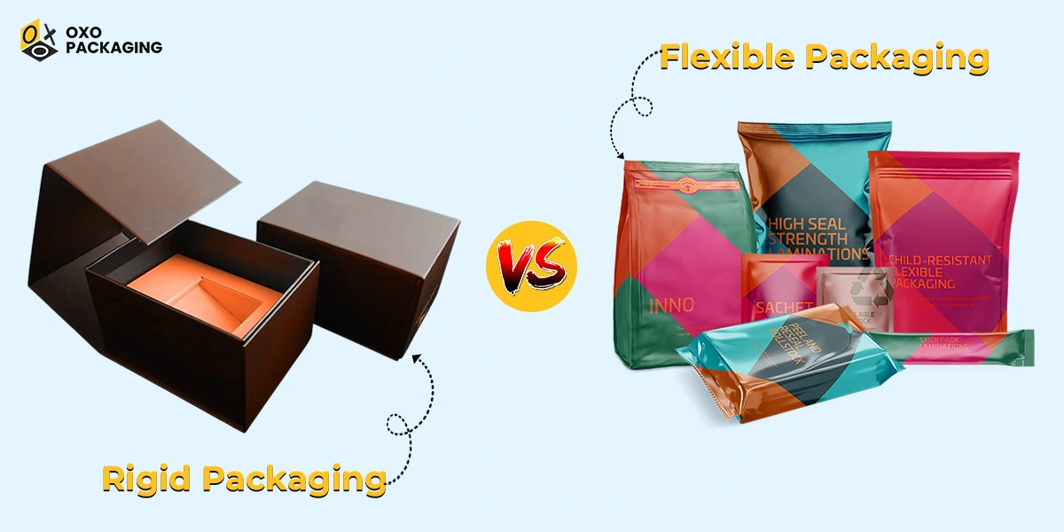 Rigid vs flexible packaging