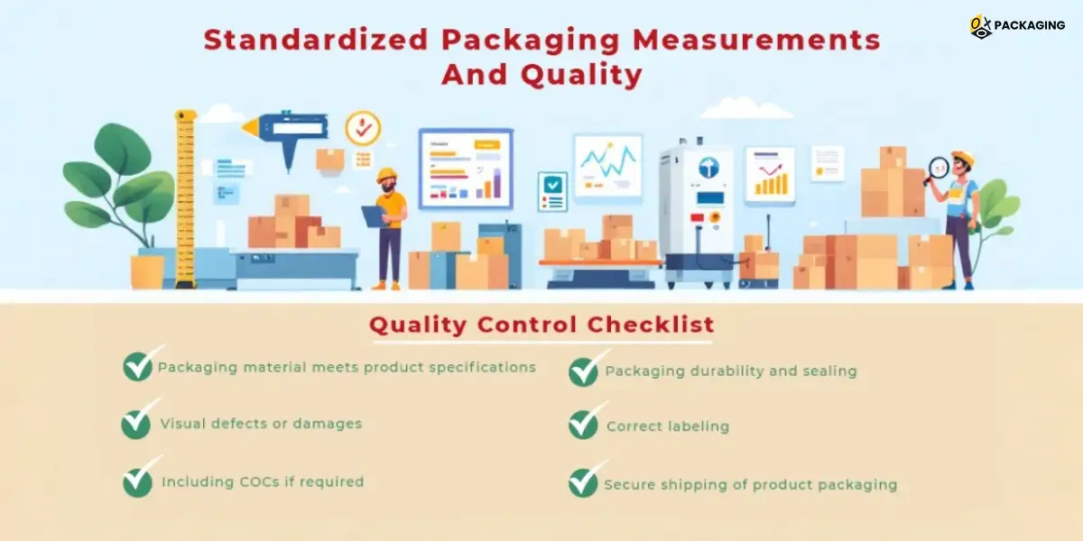 standardized packaging measurements and quality