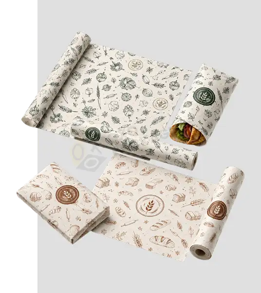 custom deli wrap paper