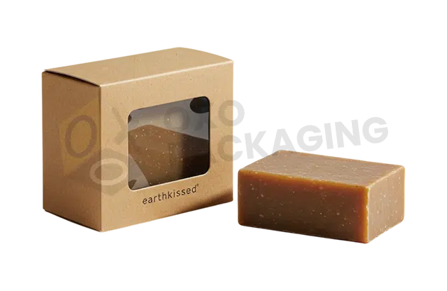 custom kraft soap packaging