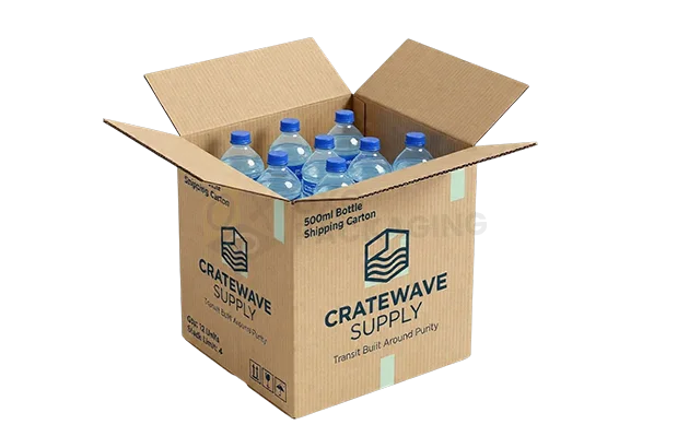Custom Printed 500ml Bottle Packaging