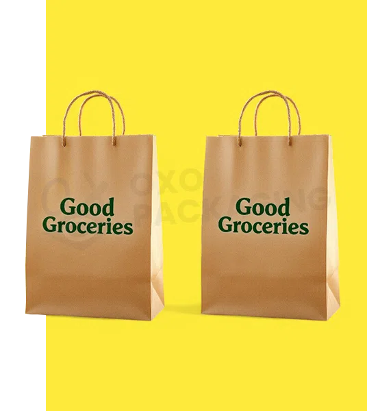 Custom Printed Branded Brown Bags