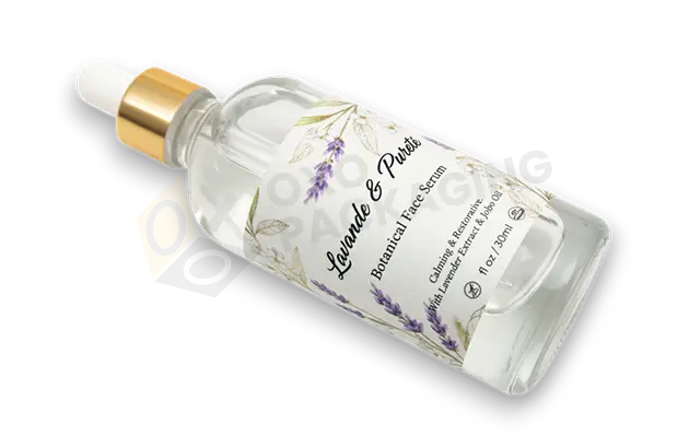Custom Printed Cosmetic Labels Packaging