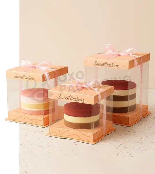 Custom Printed Square Boxes for Cakes