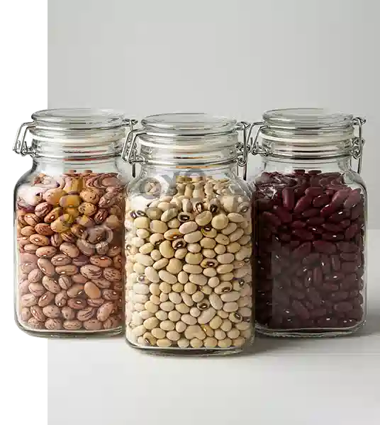 Custom Printed Square Glass Jars