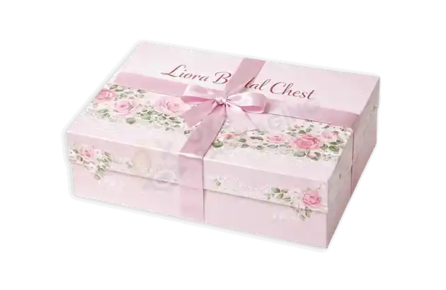 Custom Printed Wedding Dress Storage Packaging