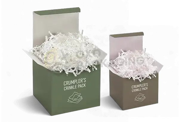 customize crinkle paper with free shipping