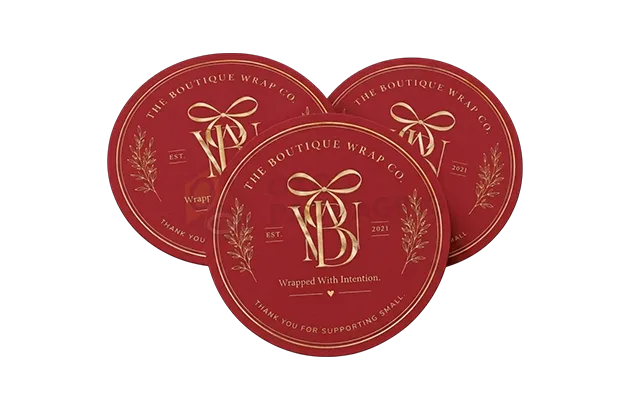 customized printed business sticker
