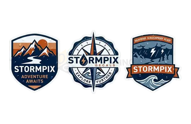 customized waterproof stickers