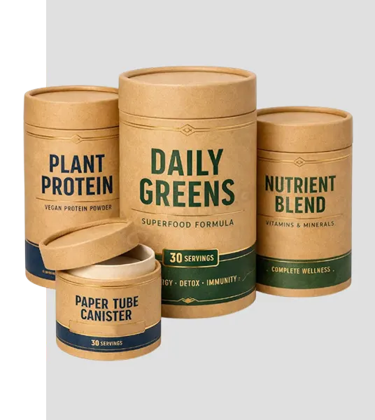 Kraft paper tubes