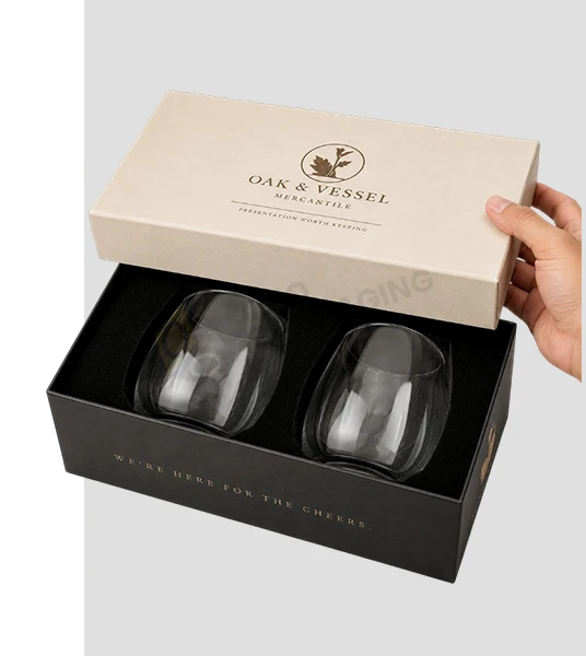 luxury custom Glassware Boxes