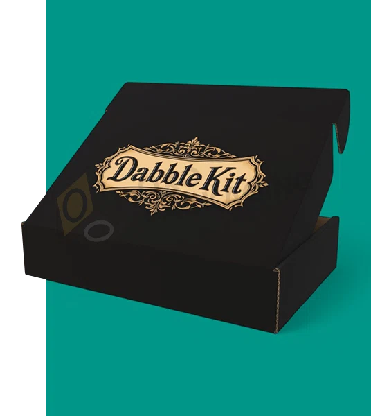 painting shipping boxes with logo