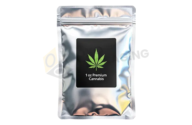 printed 1 ounce mylar bags