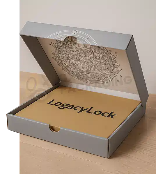 printed archival boxes with logo