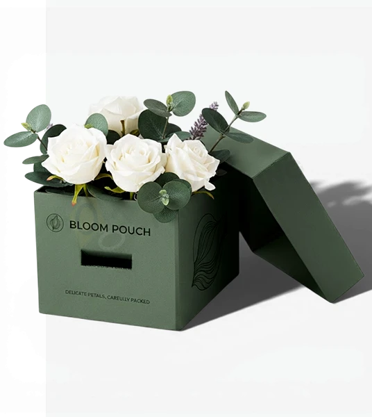 printed flower shipping boxes