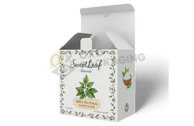 printed stevia packaging