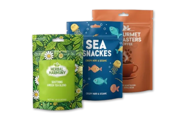 Standup Pouches Wholesale Option Packaging