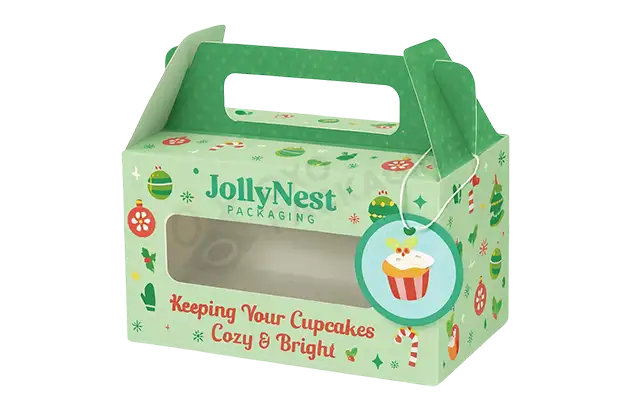 wholesale christmas cupcake boxes