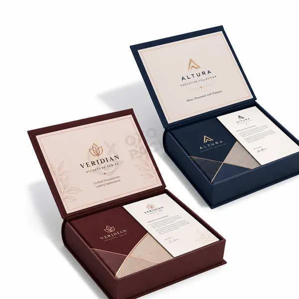 Booklet Box with Inserts
