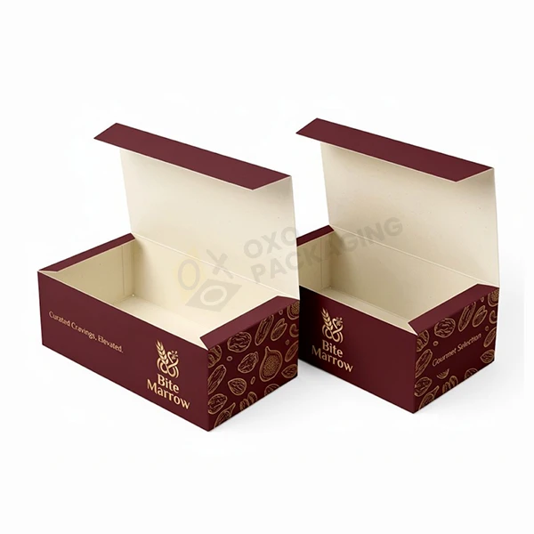 boxes of snacks