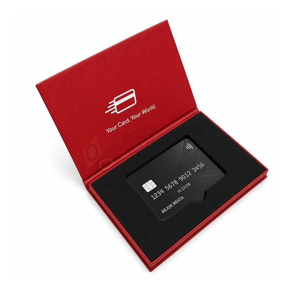 credit card packaging boxes