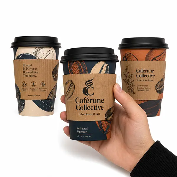 cup sleeves packaging