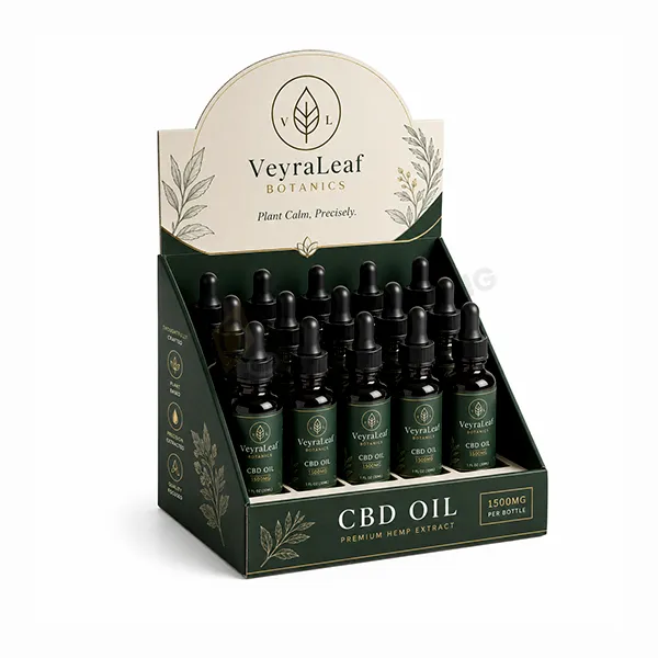 custom cbd display packaging