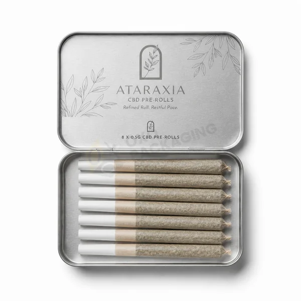 Custom CBD Pre-Roll Tin wholesale