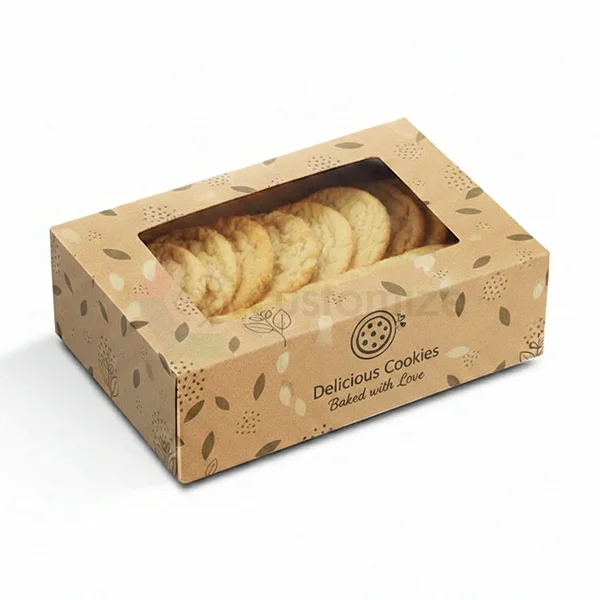 custom cookie boxes with window