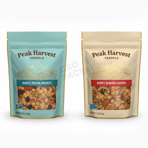 custom granola pouch