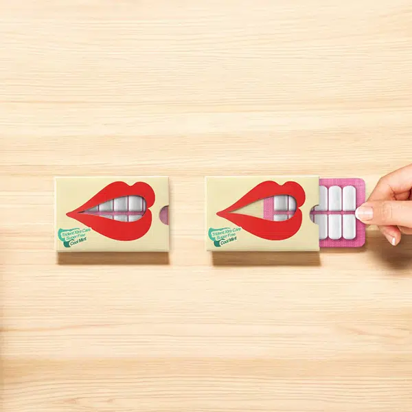 customized gum packaging