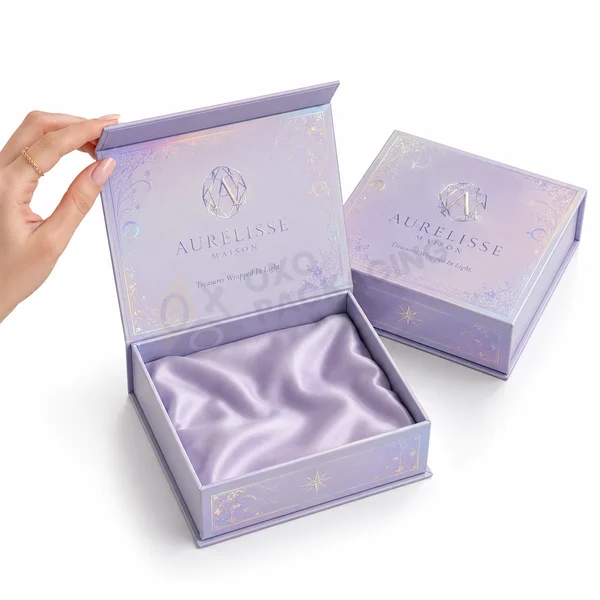 Custom Holographic Magnetic Closure Boxes wholesale