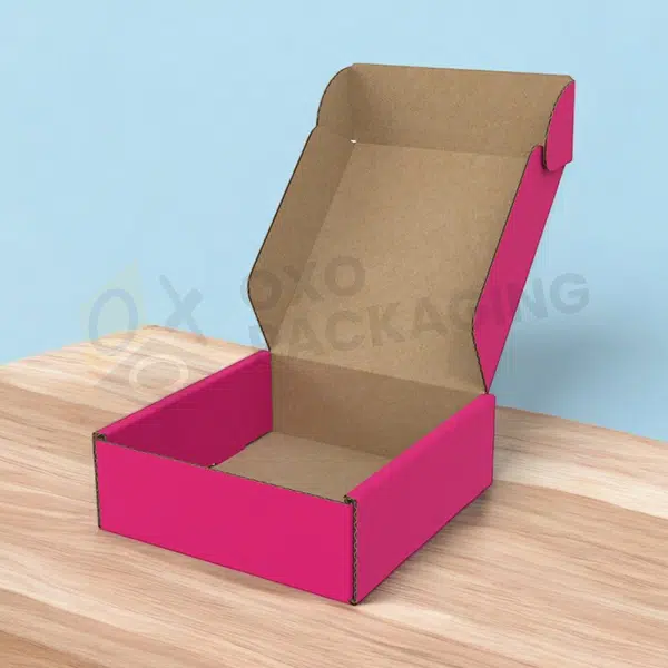 Custom Pink Kraft Boxes