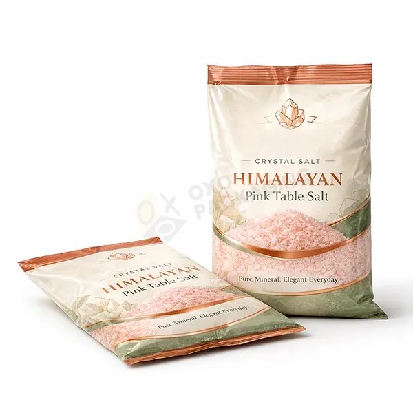custom poly salt bags