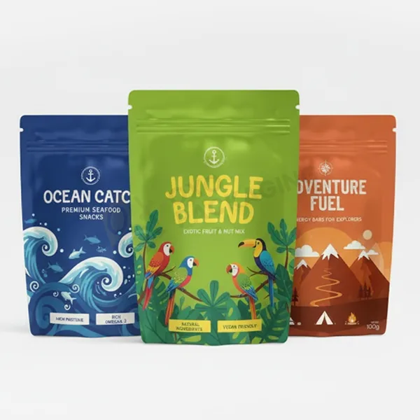 Custom Standup Pouch Wholesale Option Packaging
