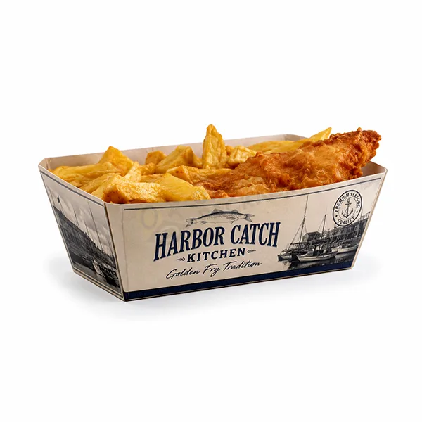 custom tray style box