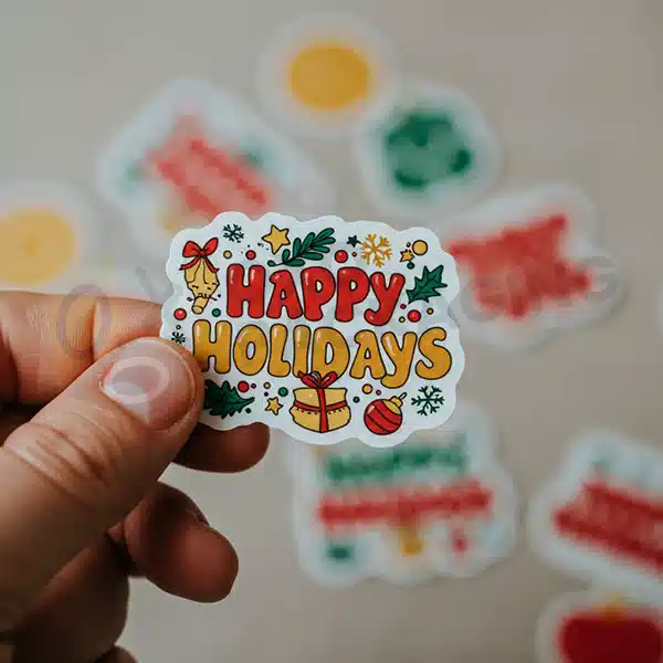 Happy Holiday Sticker