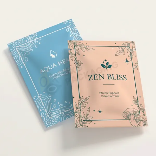 lay flat pouches wholesale
