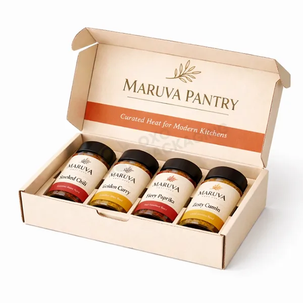 Personalized spice gift boxes