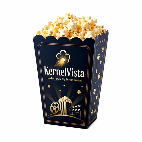 popcorn printed packaging Boxes