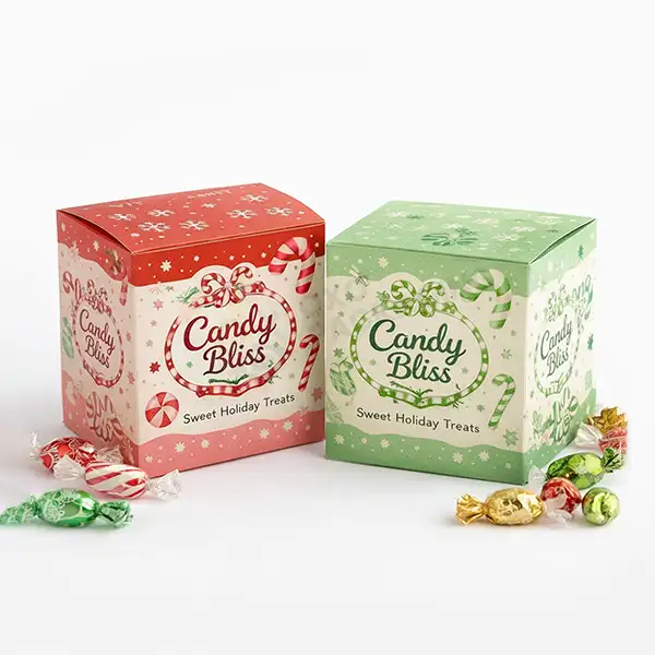 printed christmas candy boxes