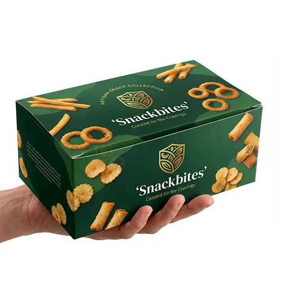 Custom Snacks Boxes