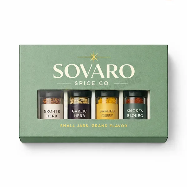 Spice packaging boxes