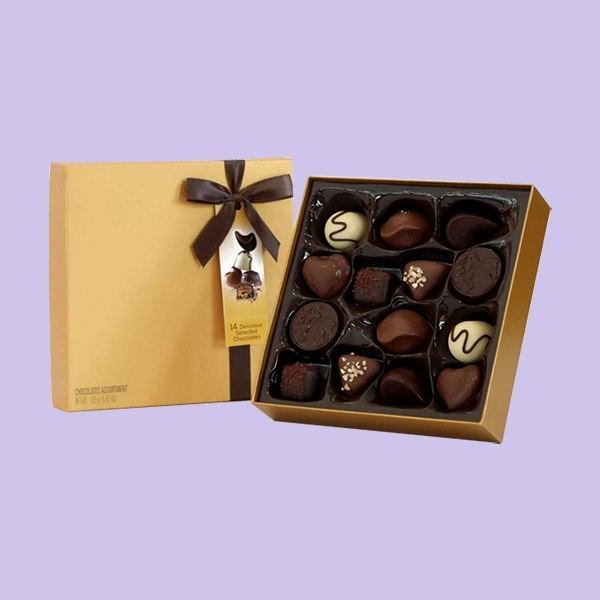 Bulk Rigid Chocolate Boxes Option Packaging