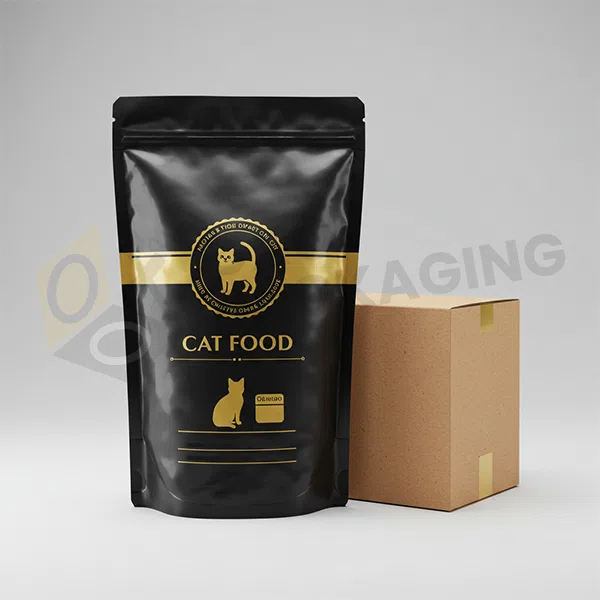 custom made mylar bags with box by Option Packaging