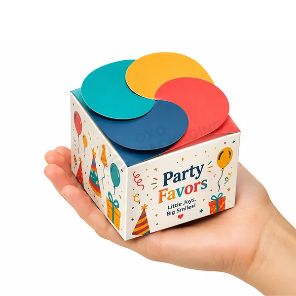 custom petal top boxes